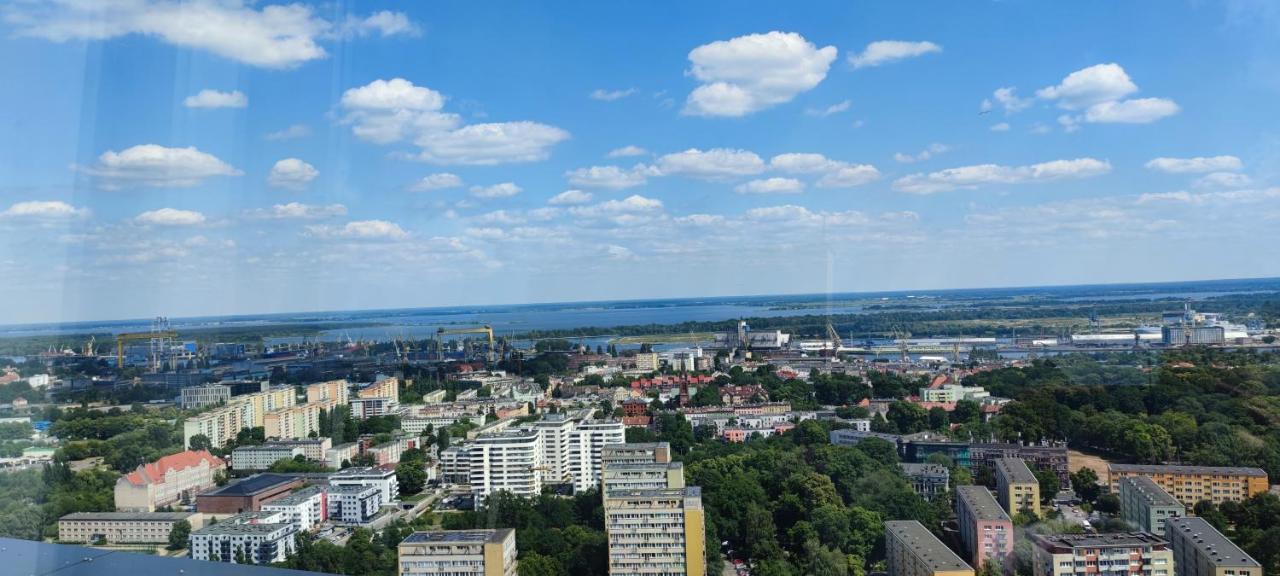 Aleda Tower, 14 Floor, Balkon Διαμέρισμα Στσέτσιν Εξωτερικό φωτογραφία
